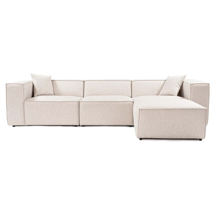 Canapea coltar, Woody Fashion 5038, 2 perne incluse, 303x193x65cm