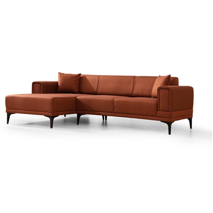 Canapea coltar extensibila, Woody Fashion, 140x250cm