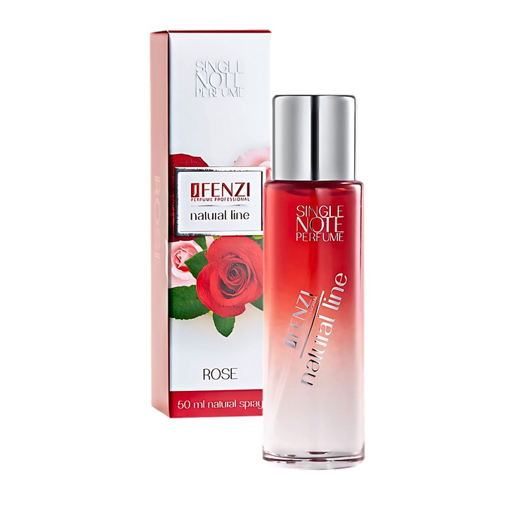 Parfum natural pentru femei jFenzi, ROSE, EDP, 50 ml