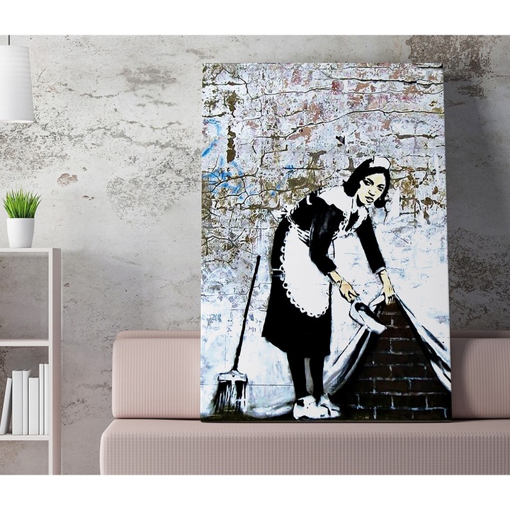 Dekoratív festmény, Wallity, 70x100cm, digitális nyomtatás, vászon, fakeret 2x3cm