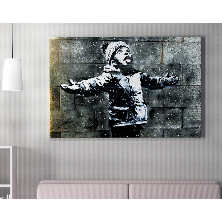 Dekoratív festmény, Wallity, 70x100cm, digitális nyomtatás, vászon, fakeret 2x3cm