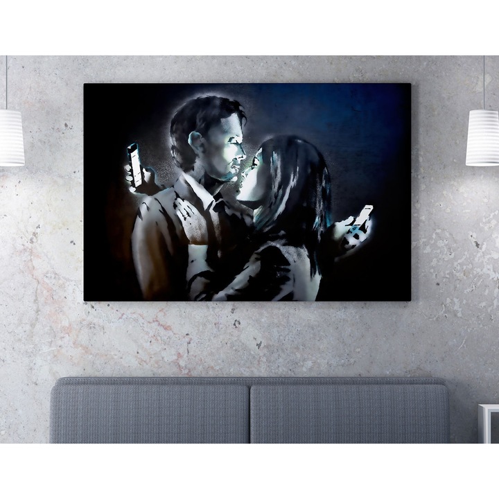 Dekoratív festmény, Wallity, 70x100cm, digitális nyomtatás, vászon, fakeret 2x3cm