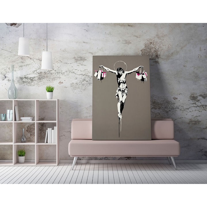 Dekoratív festmény, Wallity, 70x100cm, digitális nyomtatás, vászon, fakeret 2x3cm