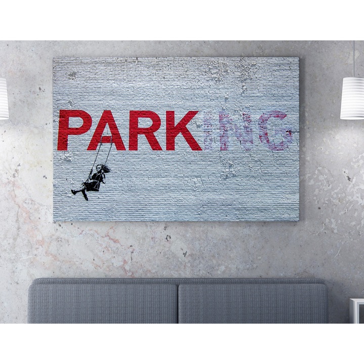 Dekoratív festmény, Wallity, 70x100cm, digitális nyomtatás, vászon, fakeret 2x3cm