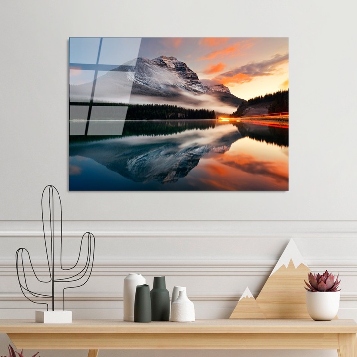 Dekoratív kép edzett üvegből, Wallity, 50x70cm, 4mm