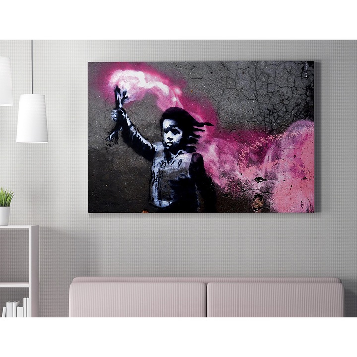 Dekoratív festmény, Wallity, 70x100cm, digitális nyomtatás, vászon, fakeret 2x3cm