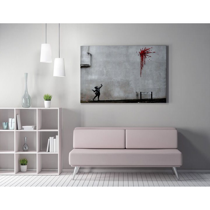 Dekoratív festmény, Wallity, 70x100cm, digitális nyomtatás, vászon, fakeret 2x3cm