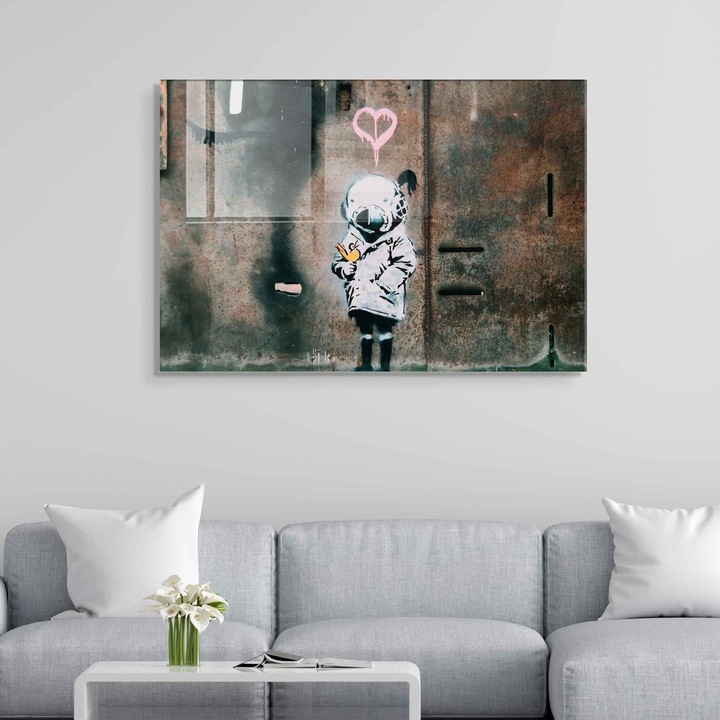 Dekoratív kép edzett üvegből, Wallity, 45x65cm