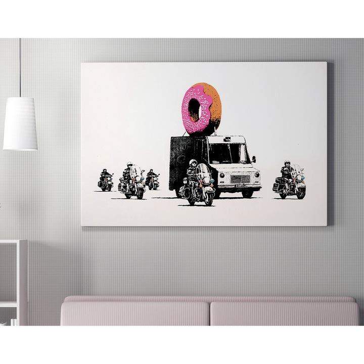 Dekoratív festmény, Wallity, 70x100cm, digitális nyomtatás, vászon, fakeret 2x3cm