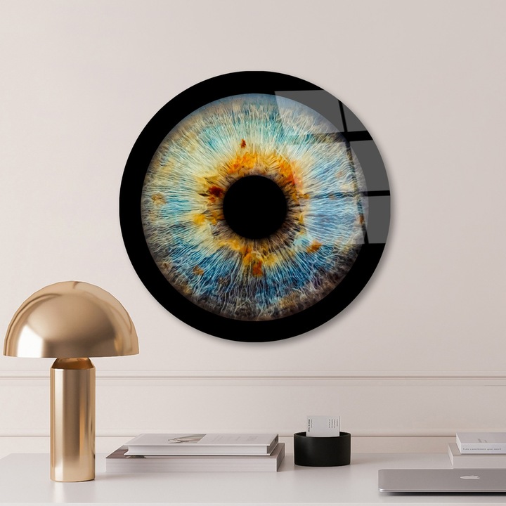 Dekoratív kép edzett üvegből, Wallity, 30cm, UV nyomat, ütésálló