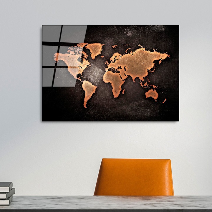 Dekoratív kép edzett üvegből, Wallity, 50x70cm