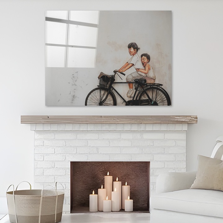 Dekoratív kép edzett üvegből, Wallity, 50x70cm, 4mm