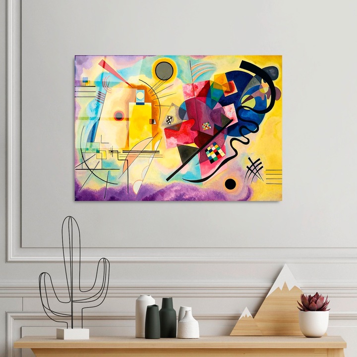 Dekoratív kép edzett üvegből, Wallity, 50x70cm, 4mm