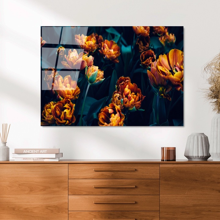 Декоративна картина от закалено стъкло, Wallity, 70x100см