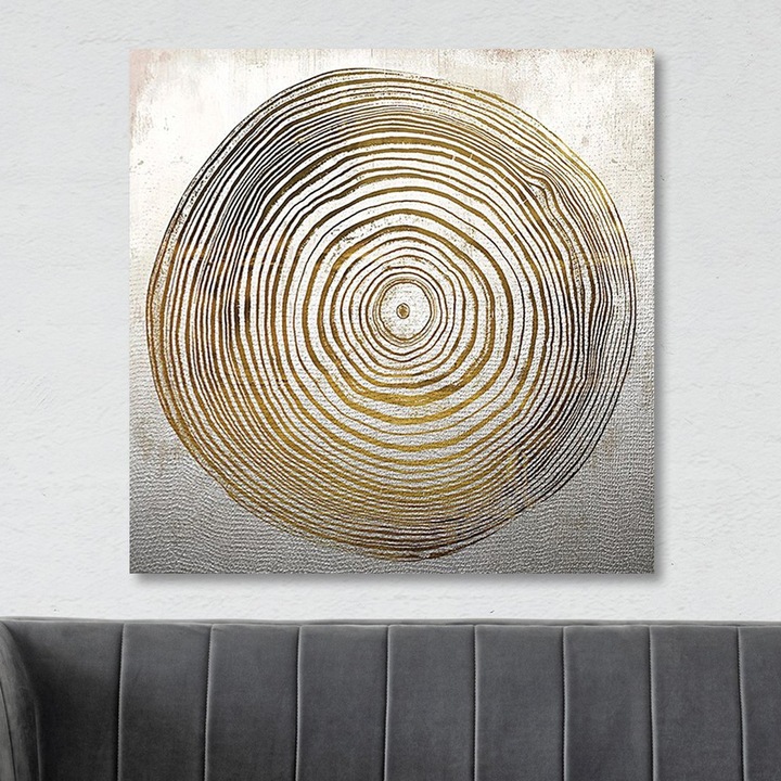 Dekoratív festmény, Wallity, 70x70cm, vászonra nyomat, fa keretben