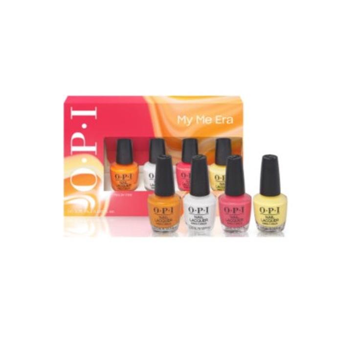 Lac de unghii OPI set multicolor 4x3.75ml