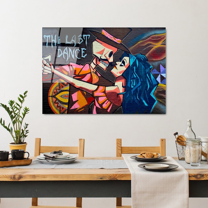 Декоративна картина от закалено стъкло, Wallity, 70x100см, 4мм