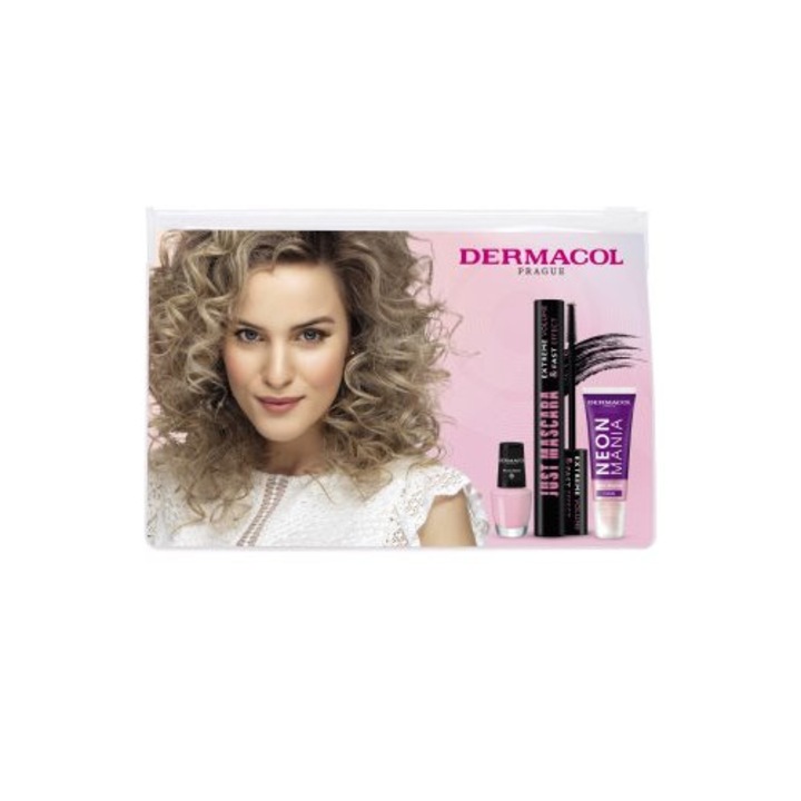Set Cadou Lac de Unghii Dermacol, Multicolor