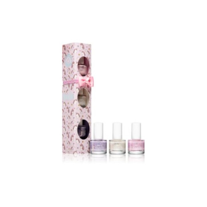 Lac de unghii SNAILS - Set Unicorn 3x7 ml, multicolor