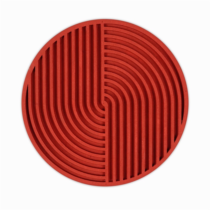 Dekoratív fali dekoráció, Wallity, 33x33x2cm, fenyőfa