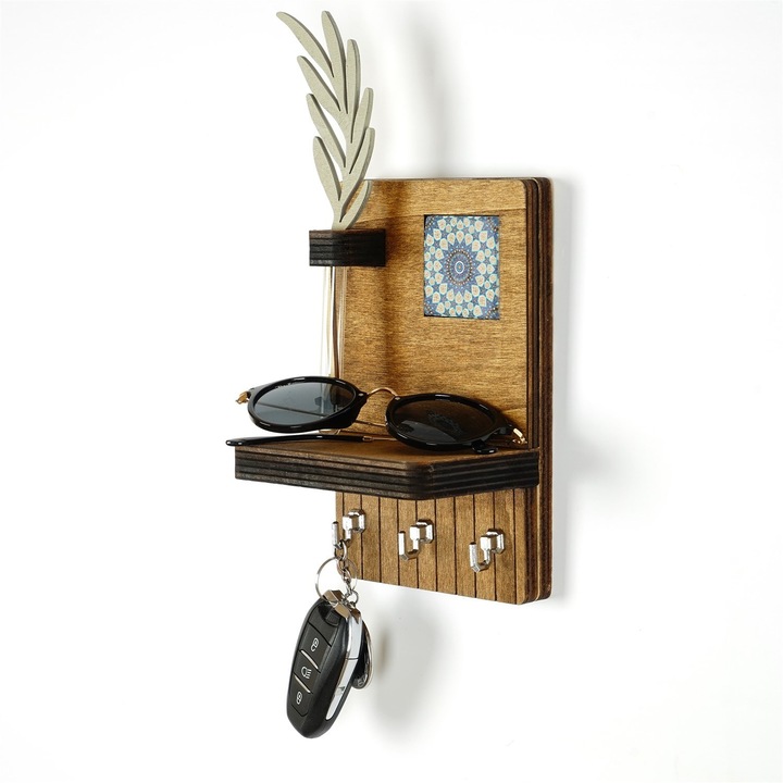 Wallity dekoratív fali konzol, 13x20x9cm, vastagság 18mm