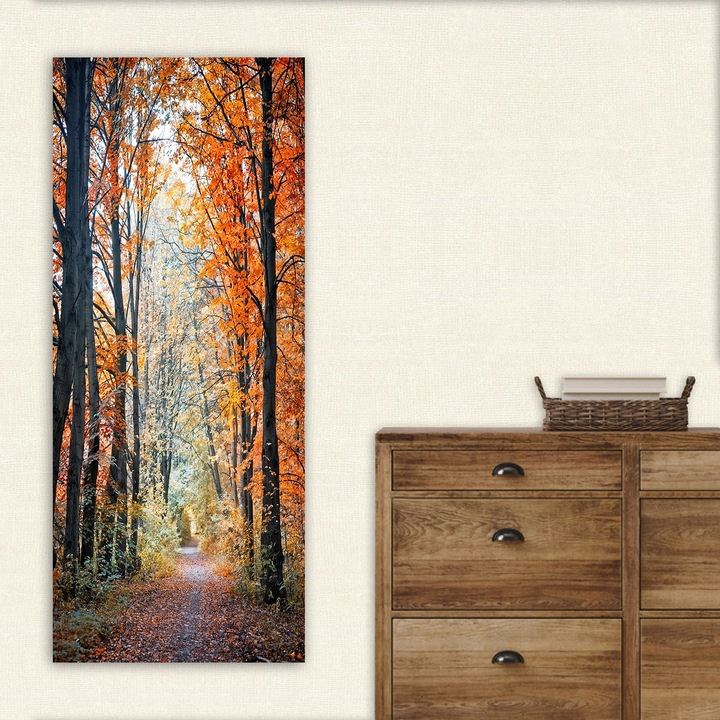 Dekoratív festmény, Wallity, 50x120cm, 100% vászon, 100% fa, vastagság 3cm