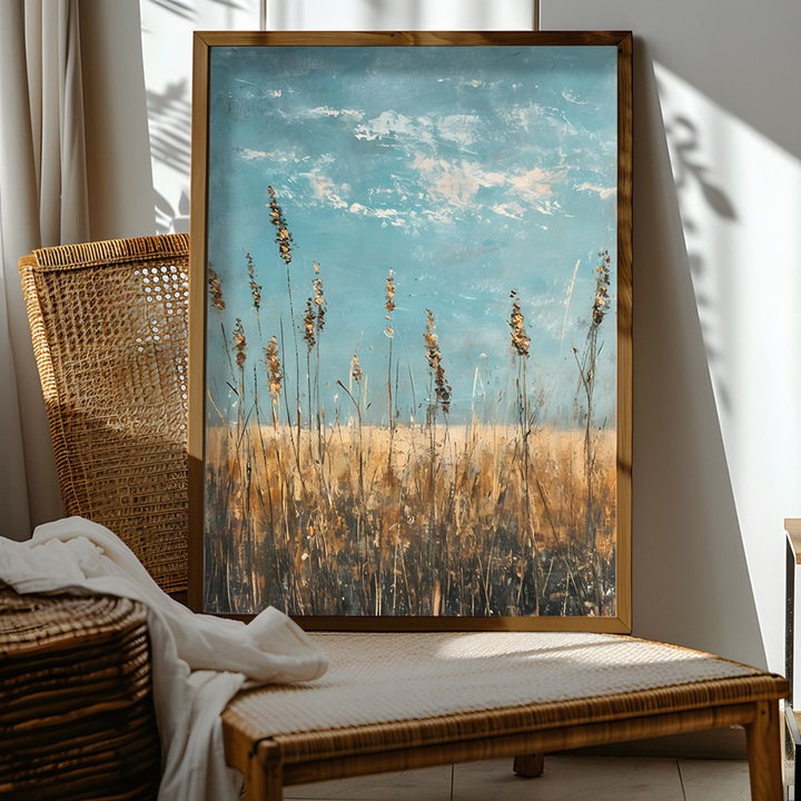 Dekoratív festmény MDF kerettel, Wallity, 50x70x3,5cm