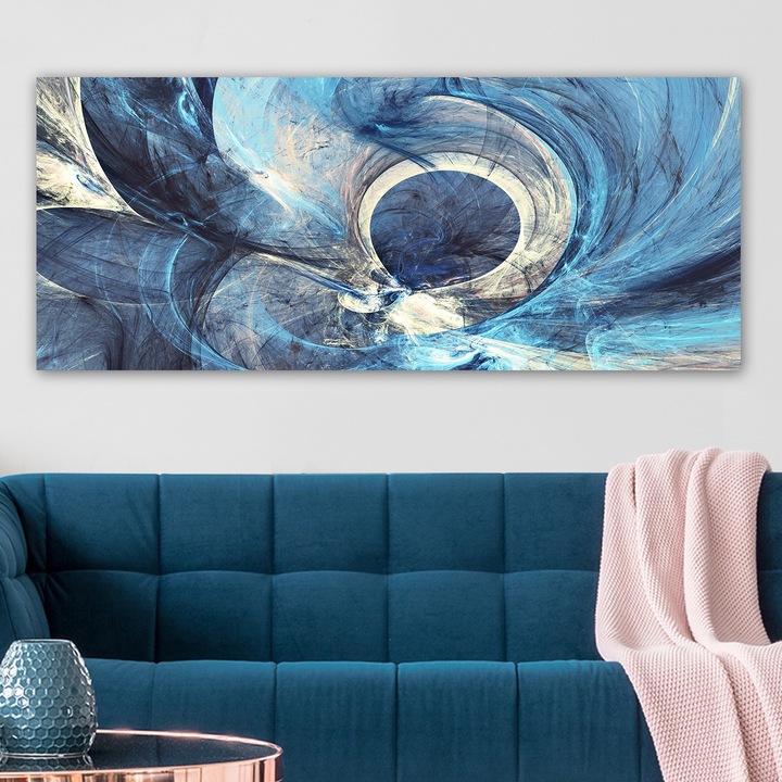 Dekoratív festmény, Wallity, 50x120cm, 100% vászon, 100% fa, vastagság 3cm