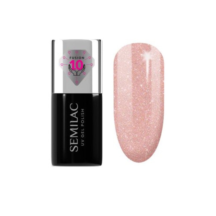 Lac de unghii Semilac 5In1, multicolor, 7 ml