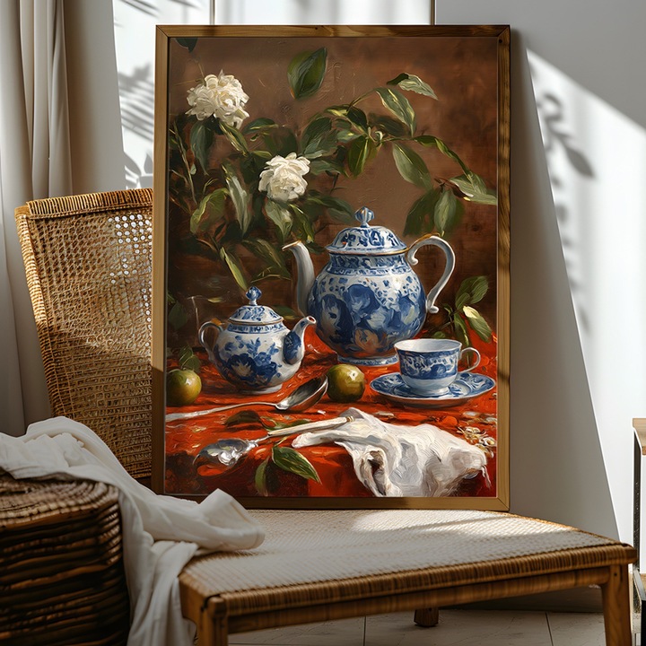 Dekoratív festmény MDF kerettel, Wallity, 50x70x3,5cm