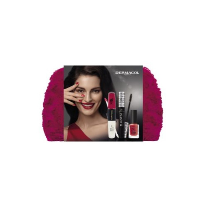 Set Cadou Oje Semipermanente Dermacol, Multicolor