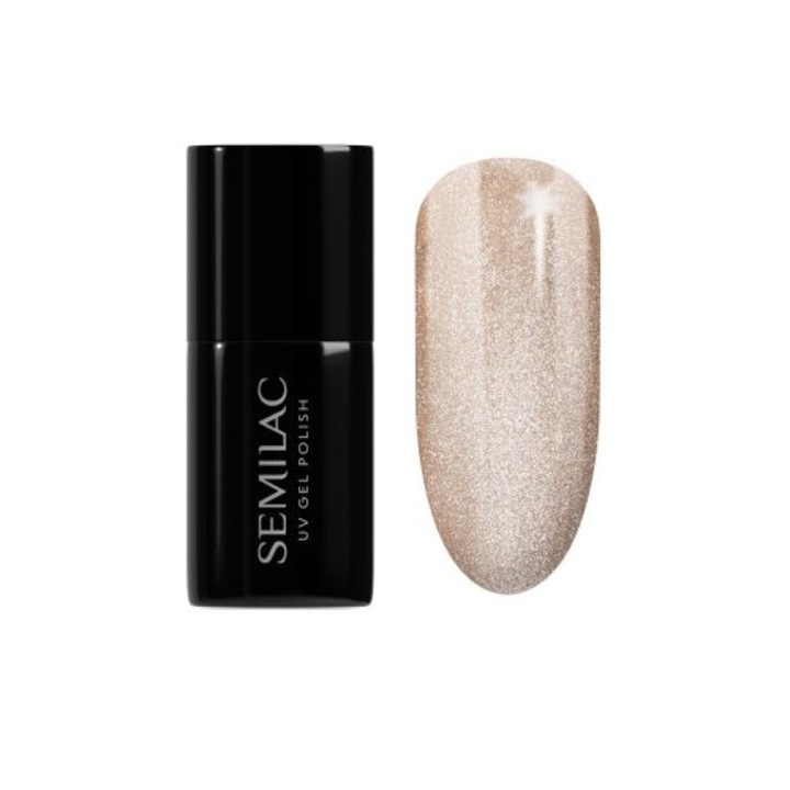 Lac de unghii Semilac, Uv Hybrid Gloss Gala, multicolor