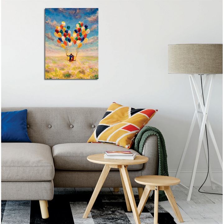 Dekoratív festmény, Wallity, 30x40cm, 60% pamut, 40% poliészter