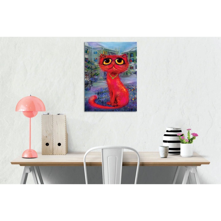 Dekoratív festmény, Wallity, 30x40cm, 60% pamut, 40% poliészter