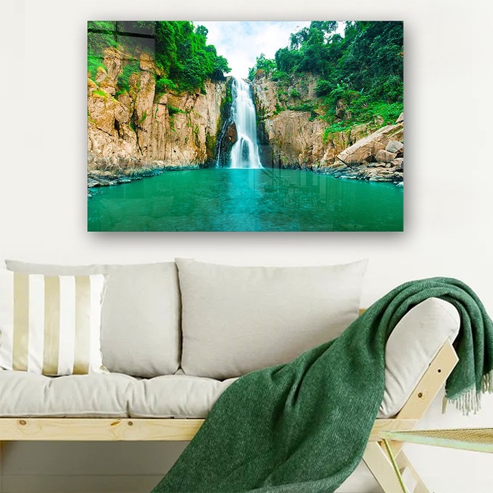 Dekoratív kép edzett üvegből, Wallity, 40x60cm