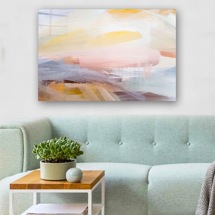 Dekoratív kép edzett üvegből, Wallity, 40x60cm