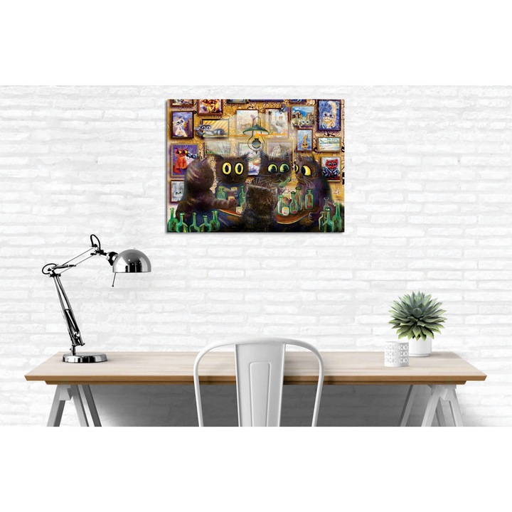 Dekoratív festmény, Wallity, 30x40cm, 60% pamut, 40% poliészter