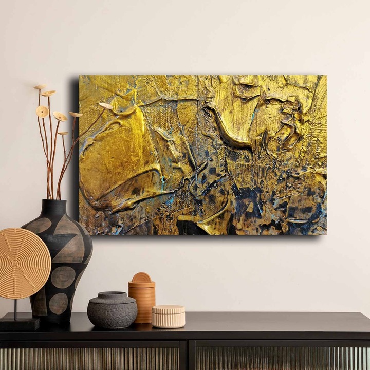 Dekoratív festmény, Wallity, 45x70cm, 100% vászon, fenyőfa