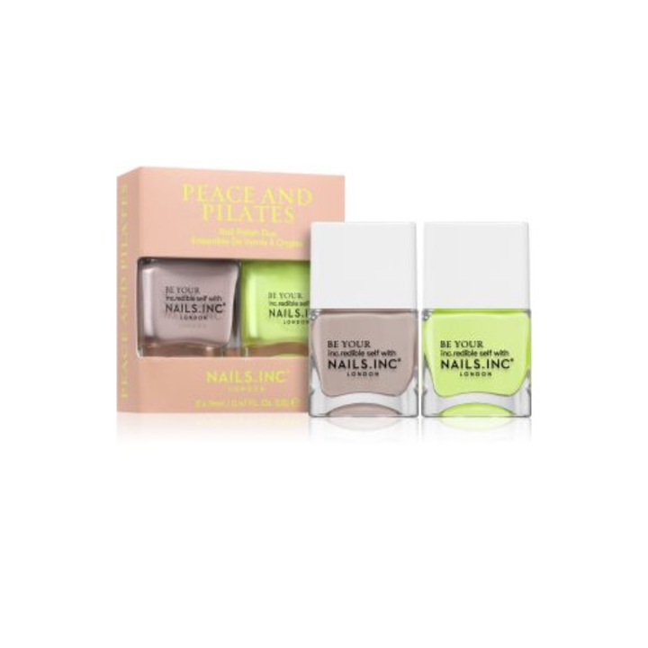 Set de lacuri de unghii Nails Inc., multicolor