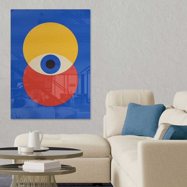 Dekoratív kép edzett üvegből, Wallity, 50x70cm, 4mm