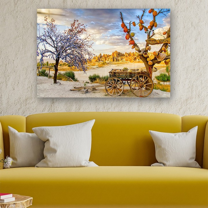 Edzett üvegfestmény, Wallity, 50x70cm, 4mm vastagság