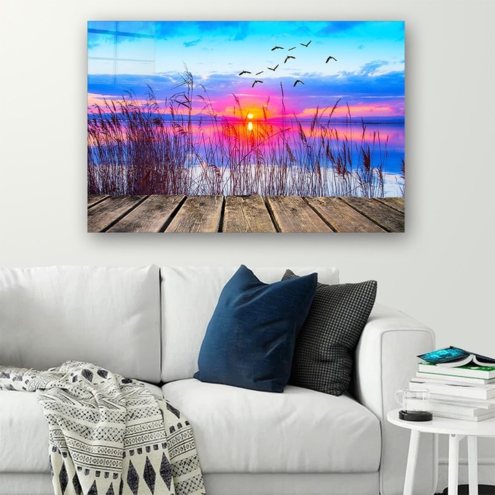 Edzett üvegfestmény, Wallity, 40x60cm, 4mm vastagság