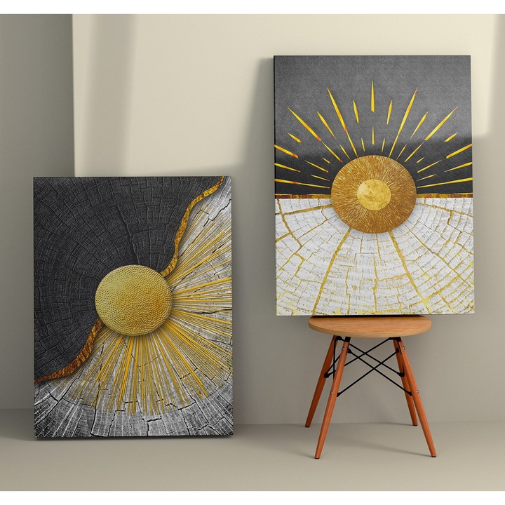 Dekoratív festmények, Wallity, vászonképek, 50x70cm, 2 darabos szett