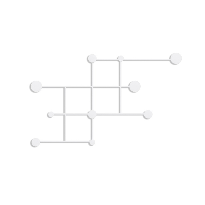 Метална закачалка за стена, Wallity, 112x64x10см, макс. 10кг