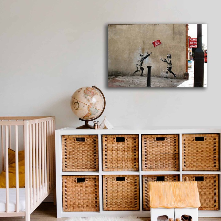 Dekoratív festmény, Wallity, 45x70cm, 100% vászon, 2,8cm vastagság