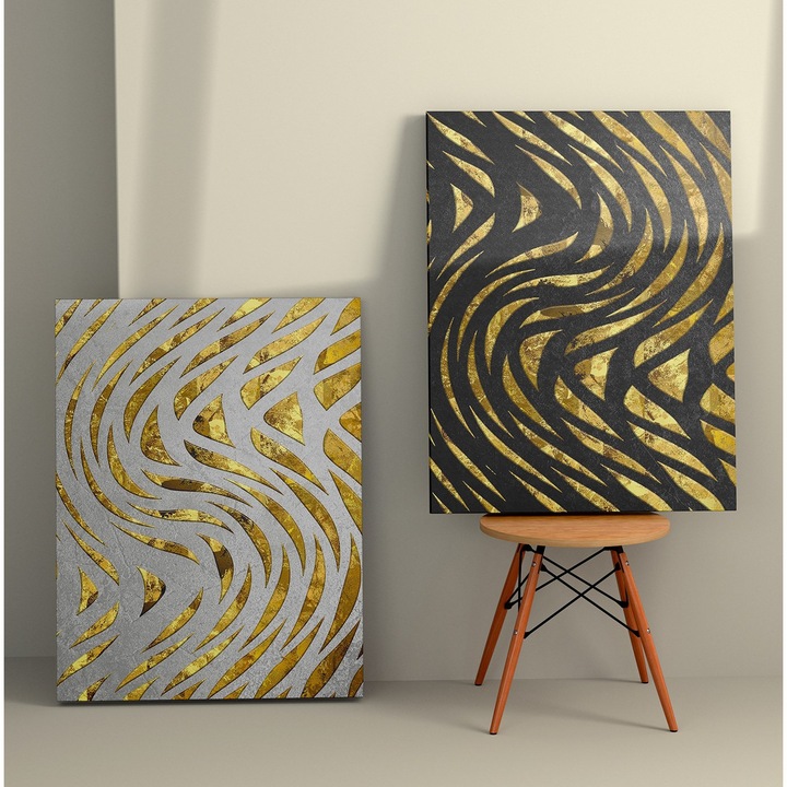 Dekoratív festmények vászonra (2 db-os készlet), Wallity, 70x100cm, többszínű