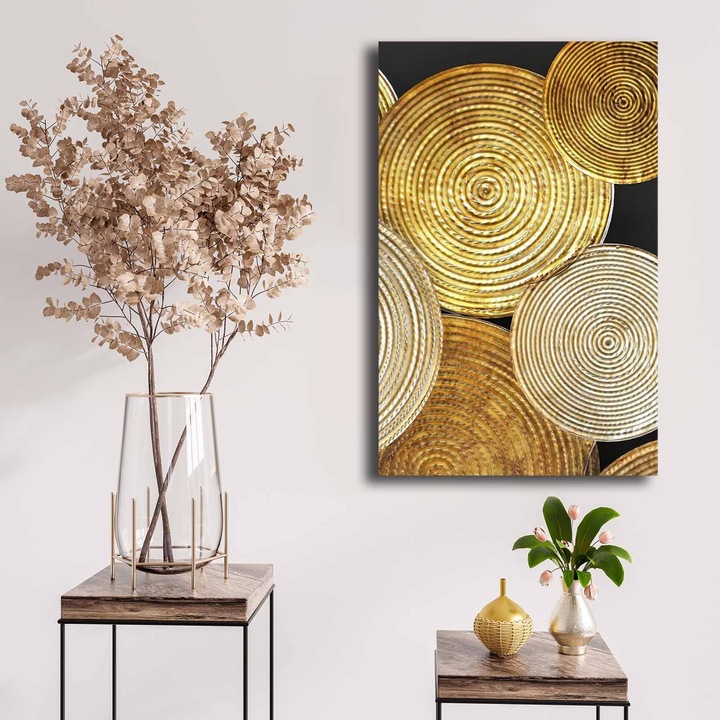 Dekoratív festmény, Wallity, 45x70cm, 100% vászon, fenyőfa