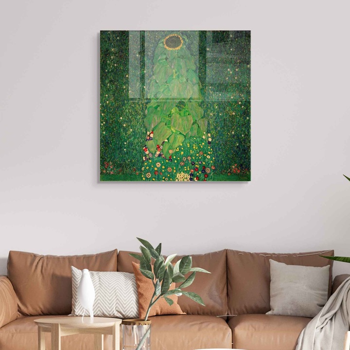 Декоративна картина от закалено стъкло, Wallity, 60x60см