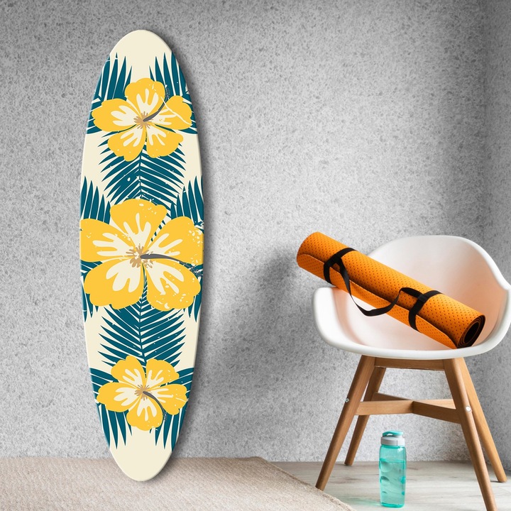 Dekoratív festmény, Wallity, 33x120cm, 100% MDF, UV nyomattal nyomtatva