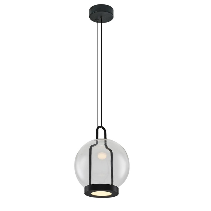 Pendul Opviq 1232, negru, metalic, 120x18cm